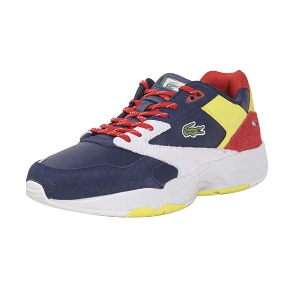 Lacoste Men's Multicolor Hikerunner Storm 96 Running Sneakers 42SMA0055 - Picture 4 of 4